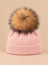 Rose – pompon naturel